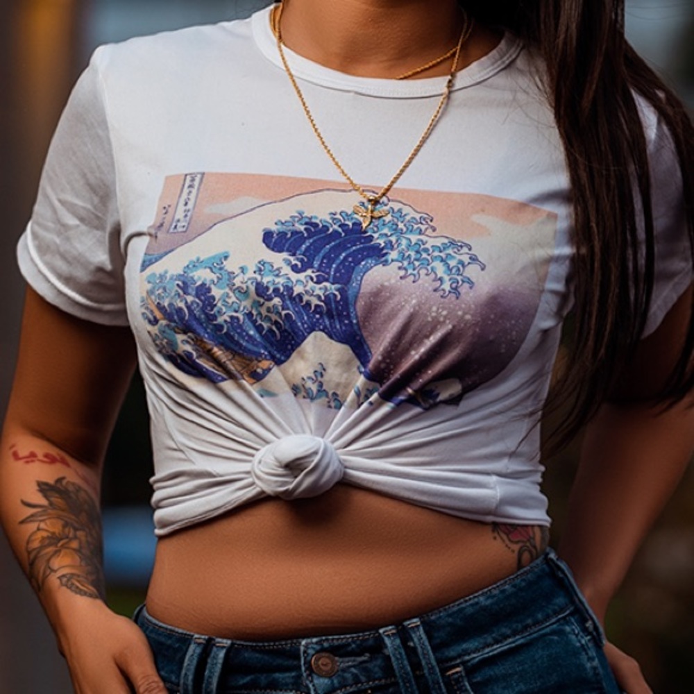 Tsunami tee - Picture 2 of 2